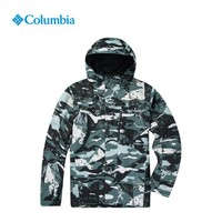 哥伦比亚 户外秋冬男子银点三合一防水冲锋衣滑雪服WE1155