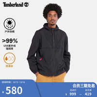 添柏岚（Timberland）男装外套23户外防泼水防晒衣防紫外线|A6RAD A6RAD001/黑色 M