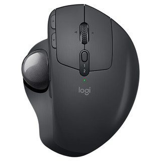 logitech 罗技 MX ERGO 2.4G蓝牙 双模无线轨迹球鼠标 440DPI 黑色