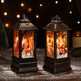 圣诞节儿童小圣诞老人树小夜灯装饰品摆件创意礼盒送女生