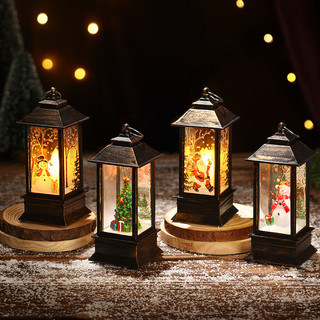 圣诞节儿童小圣诞老人树小夜灯装饰品摆件创意礼盒送女生