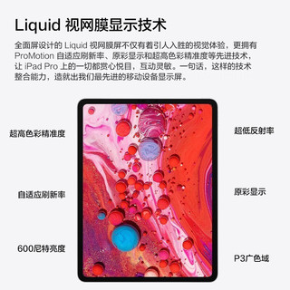 Apple 苹果 iPad Pro 12.9英寸平板电脑 2021年款 1TB WLAN版 深空灰色 原封 未激活 苹果认证翻新 支持全球联保