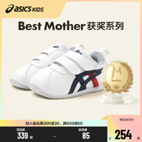 ASICS 亚瑟士 童鞋秋冬男女婴幼儿童休闲学步鞋宝宝皮面保暖鞋COTLA