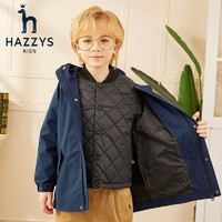 HAZZYS 哈吉斯 儿童可拆卸棉服