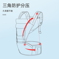 WISLIBE 维世力博 WB幼婴儿背带前抱式宝宝腰凳轻便四季前后两用抱娃神器