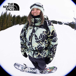 The North Face北面滑雪服女冲锋衣户外运动单板双板防水防风23877C O3Y/黑色 XL/175（拍小一码）