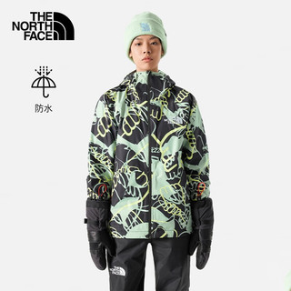 The North Face北面滑雪服女冲锋衣户外运动单板双板防水防风23877C O3Y/黑色 XL/175（拍小一码）