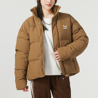 彪马（PUMA）羽绒服男装女装 23冬季小泡芙保暖棉羽休闲外套 623600-93-巧克力豆/主推款 XS