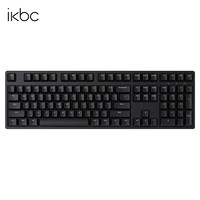ikbc C108黑色 108键 有线机械键盘 cherry 青轴