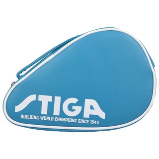 STIGA斯帝卡斯蒂卡 皮革乒乓球拍套葫芦拍包乒乓球包 CP-5C21蓝色