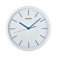 SEIKO 精工 日本精工时钟12英寸钟表静音扫秒简约现代客厅卧室时尚挂钟