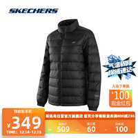 SKECHERS 斯凯奇 三防科技系列轻薄羽绒服女短款户外运动羽绒服女P322W061