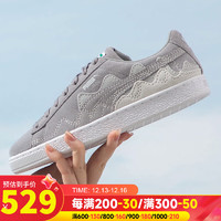 彪马（PUMA）男鞋女鞋 款运动鞋轻便透气休闲鞋时尚潮流板鞋 03灰色-沉灰色/翻毛皮 41/265mm/7.5