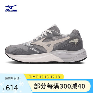 Mizuno 美津浓 男女运动鞋 舒适透气时尚厚底复古休闲鞋 PI RETRO