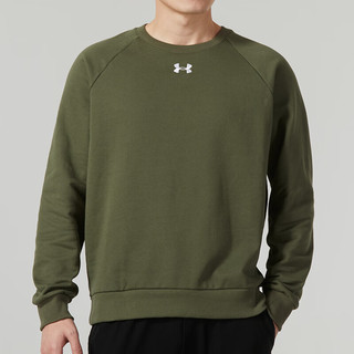 安德玛（Under Armour）男装 运动服休闲时尚训练跑步训练圆领卫衣 1379755-390 2XL/185/104A