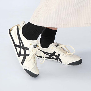 Onitsuka Tiger鬼冢虎男鞋女鞋23冬运动鞋轻便懒人鞋一脚穿透气休闲鞋子 1183B493-100/乳白色 41.5