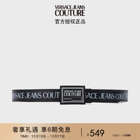 VERSACE 范思哲 Jeans Couture男士Piece Number皮带 黑色 90礼物