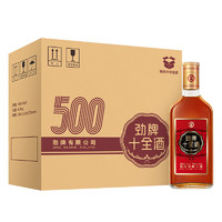 劲牌 十全酒 35度 500ml*6瓶 实惠整箱装+十全酒228ml*1瓶