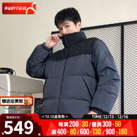 斯凯奇（SKECHERS）男装女装 冬运动服户外防风保暖时尚外套休闲服 L423U106-00W5 XL