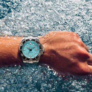 摩纹（Marvin）瑞士手表男士全自动机械表潜水运动腕表