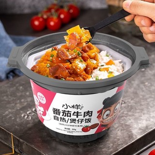 XIAOYANG 小样 自热米饭速食煲仔饭速食汤粥方便粥饭6种口味混合装方便食品零食