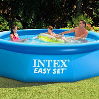 INTEX28120家庭充气儿童成年人游泳池 大型宝宝玩具加厚加高游泳池