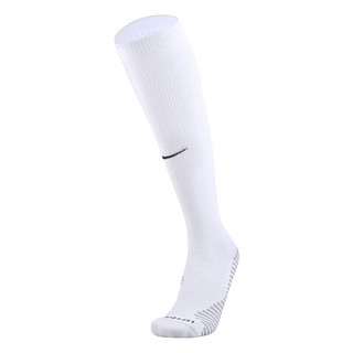 耐克NIKE基础长筒白色防滑耐磨透气足球袜子 DH6622-100 （24-26cm）