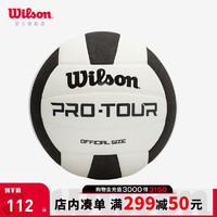 威尔胜（Wilson）威尔胜训练用球排球专业耐用易操控5号比赛用球PROTOUR WTH20119IBCN-5号球