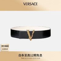 VERSACE 范思哲 女士可调节皮革腰带皮带80  礼物 送女友