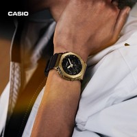 CASIO 卡西欧 男表G-SHOCK明星同款八王子黄金时代新黑金系列手表