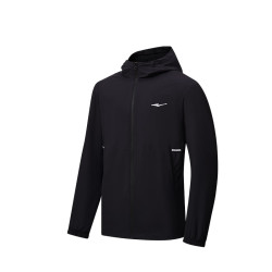 erke鸿星尔克男士运动夹克51224101028