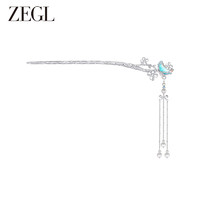 ZENGLIU ZEGL设计师月桂女神系列月光石发簪女款