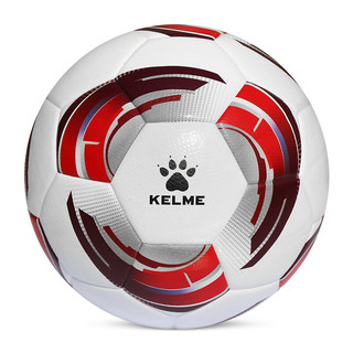 KELME卡尔美2023亚洲杯训练中考标准足球5号热粘合足球8301QU5094-白红