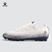 KELME/卡尔美MG足球鞋男透气短钉球鞋青少年比赛圆钉球鞋成人 白黑 43