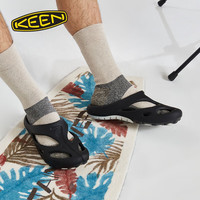 keen SHANTI 男子户外休闲沙滩凉拖涉水溯溪鞋 外星人联名款 黑色/黎明蓝-1018206 42