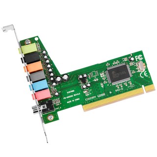 魔羯 MOGE 台式机PCI 7.1声道环绕立体声 声卡 MIC输出高清影音游戏声卡非直播声卡 MC1207