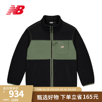 NEW BALANCE NB男款潮流百搭运动棉服外套 BK MDD43171 M