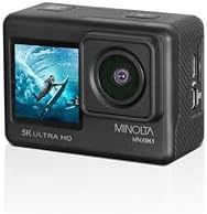 MINOLTA 美能达 MNX5K1 5K 超高清 / 2400 万像素运动相机套件,带防水外壳