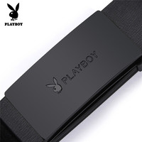 花花公子 男士皮带商务休闲男款牛皮腰带裤带送父亲老公男友