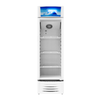 Midea 美的 商用展示柜风循环制冷 冷藏保鲜柜风幕柜饮料啤酒蛋糕水果保鲜柜 316升美的展示柜 SC-316GWMQ