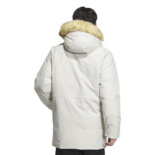 阿迪达斯 （adidas）男子 运动型格系列 FUR DOWN PARKA 运动 羽绒服 IS0365 A/M码