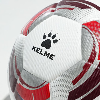 KELME/卡尔美热粘合足球 成人青训专业比赛5号用球 VORTEXAC风火轮 5号 白红