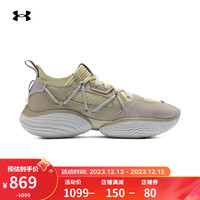 安德玛（UNDERARMOUR）秋冬库里Curry Flow缓震运动休闲鞋3023815 黄色304 39