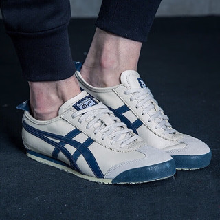 Onitsuka Tiger鬼冢虎男鞋女鞋23冬运动鞋革面透气板鞋耐磨轻便休闲鞋子 1183C102-200/藏青色/版型偏窄 36