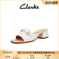 Clarks 其乐 女士法式拖鞋 261639374