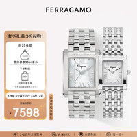 菲拉格慕（Ferragamo）手表高奢瑞表小方表石英表/圣诞/结婚 SFRS00122+SFRR00122