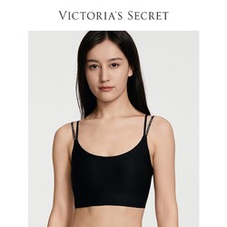 VICTORIA'S SECRET 维多利亚的秘密 维密 双尺码Logo字母双肩带性感魅力背心式文胸