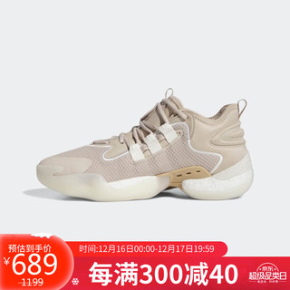 阿迪达斯 （adidas）中性 篮球系列 BYW Select 运动 篮球鞋 IE9307 40码UK6.5码