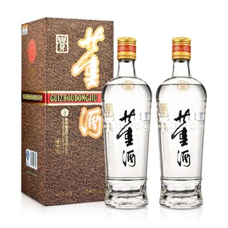 董酒 老贵董54度董香型白酒 500mL*2 单瓶装