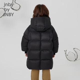 jnby by JNBY江南布衣童装23冬羽绒服长款男女童1NAC10990 001本黑 120cm